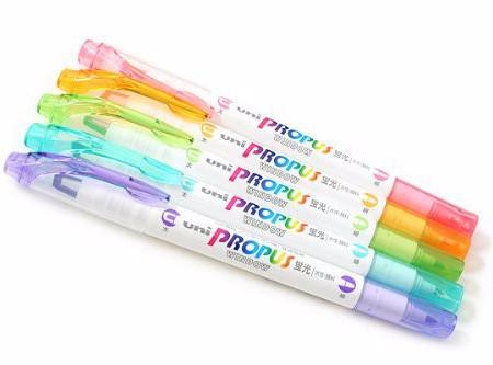 Uni Propus Window Highlighter: Soft Color Set