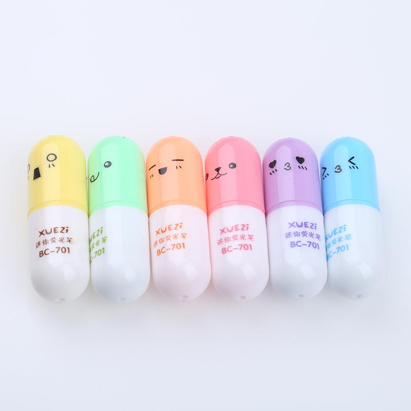 Vitamin Pill Highlighter Set