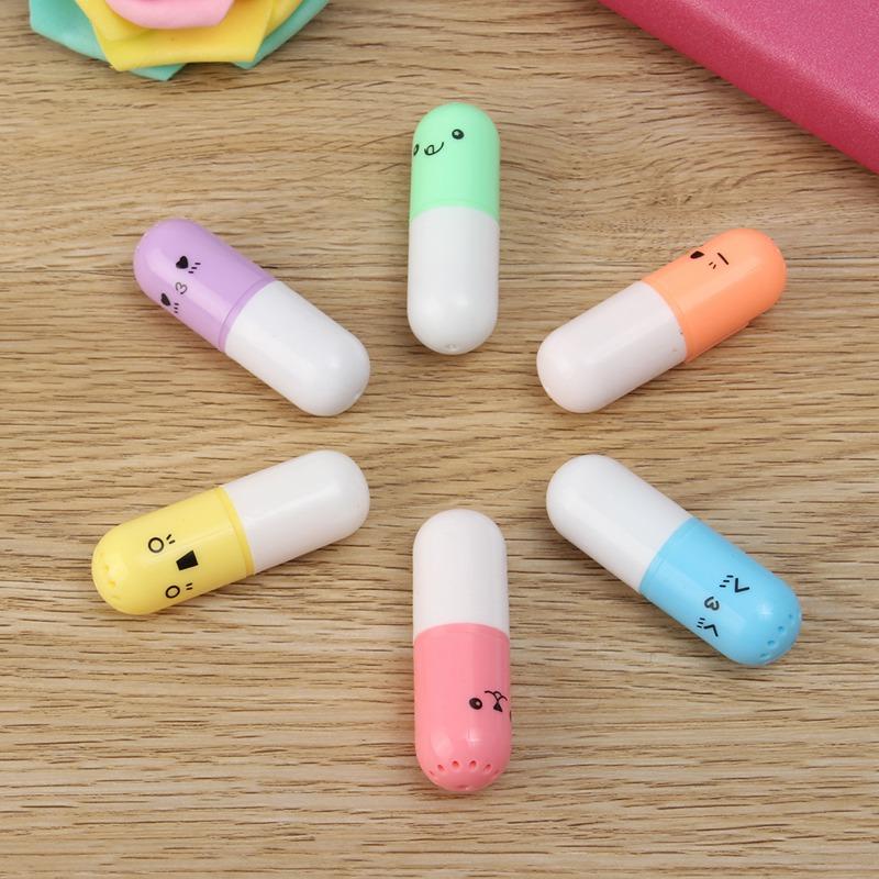 Vitamin Pill Highlighter Set