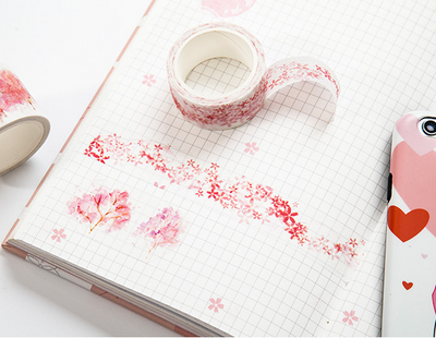 Watercolor Sakura Washi Tape