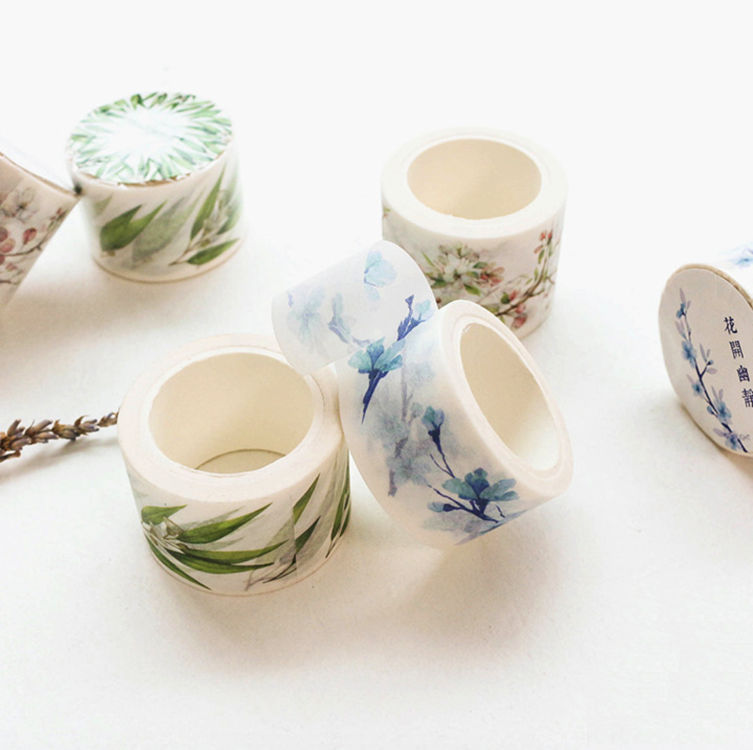 Wide Spring Blossom Washi Tape