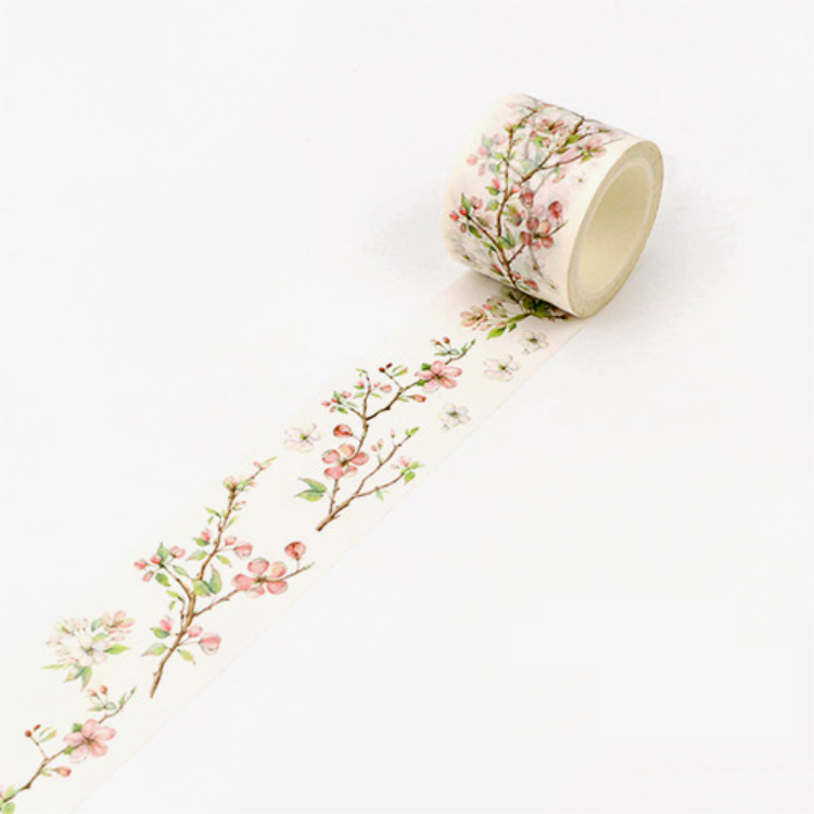 Wide Spring Blossom Washi Tape