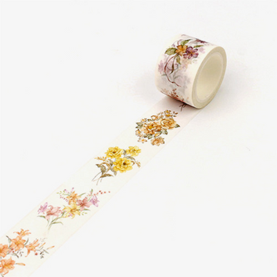 Wide Spring Blossom Washi Tape