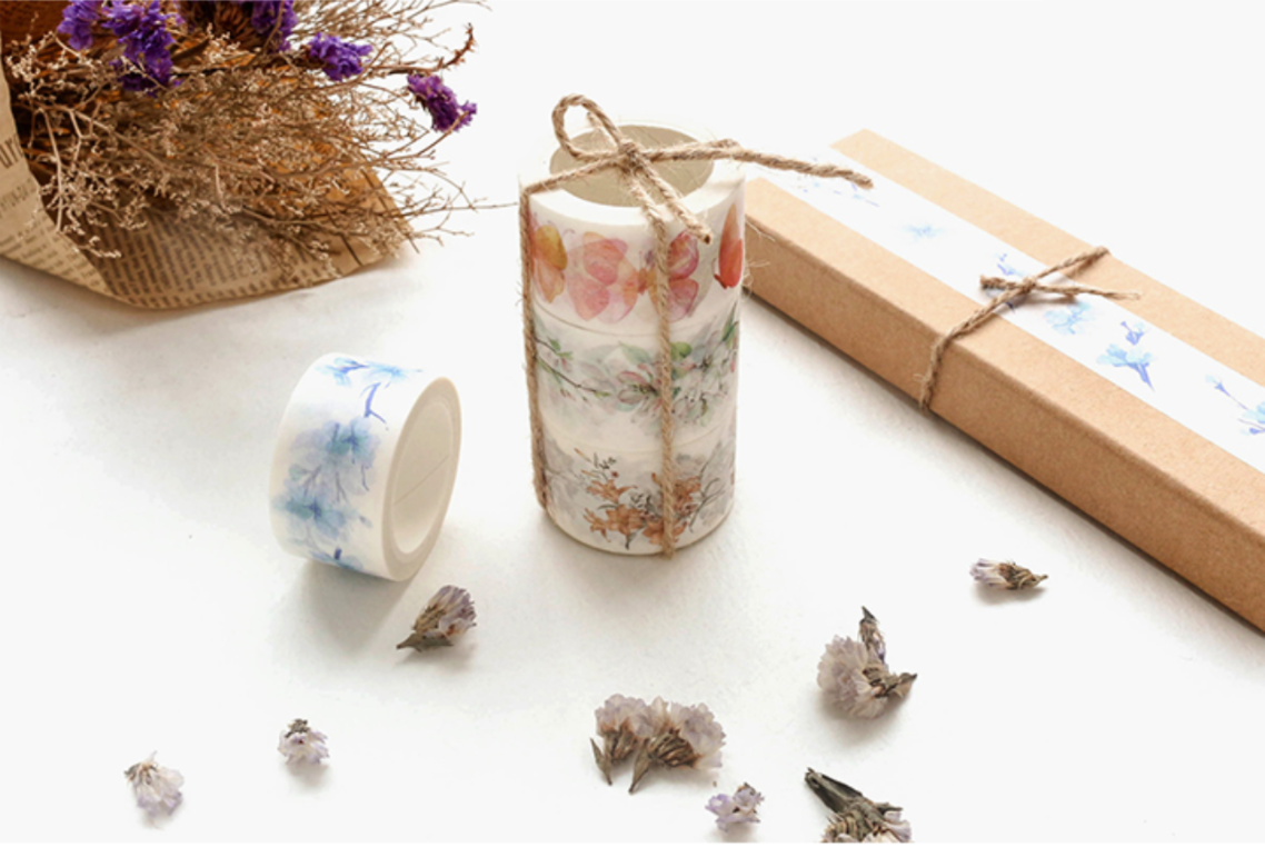 Wide Spring Blossom Washi Tape