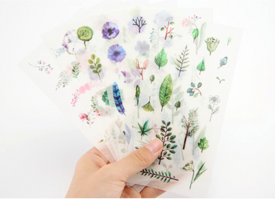 Wild Nature Sticker Set - In Bloom