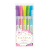 Zebra Kirarich Glitter Highlighters - 5 Color Set