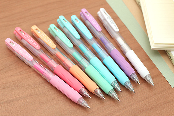 Japanese Sarasa Milk Color Gel Pen Set