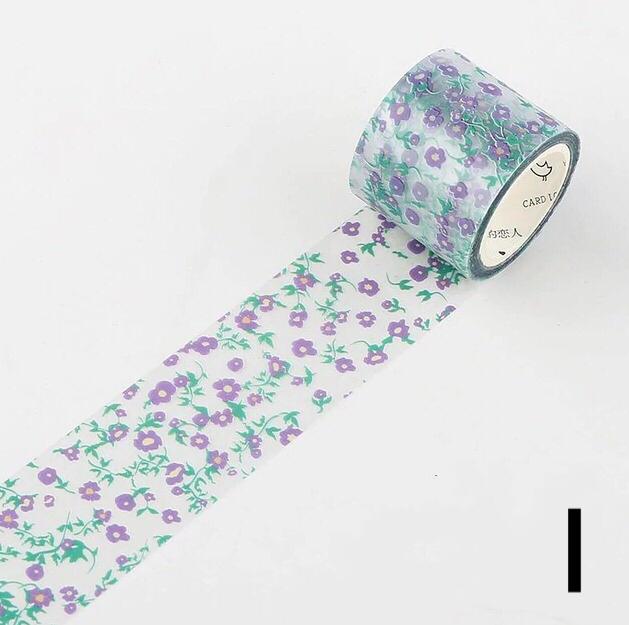 Flower Plant Series Washi Tape