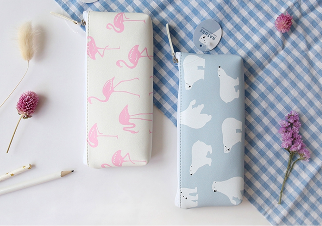 Korean Animal Pencil Case