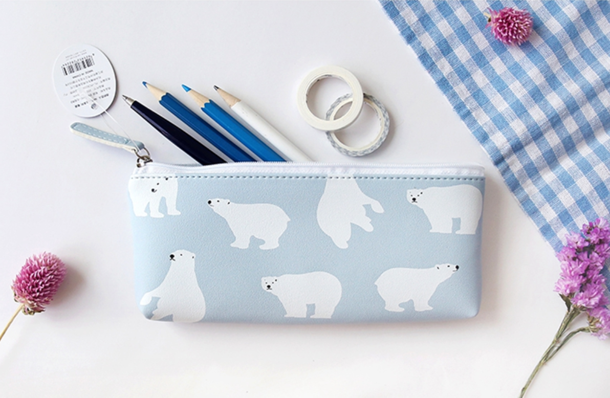 Korean Animal Pencil Case