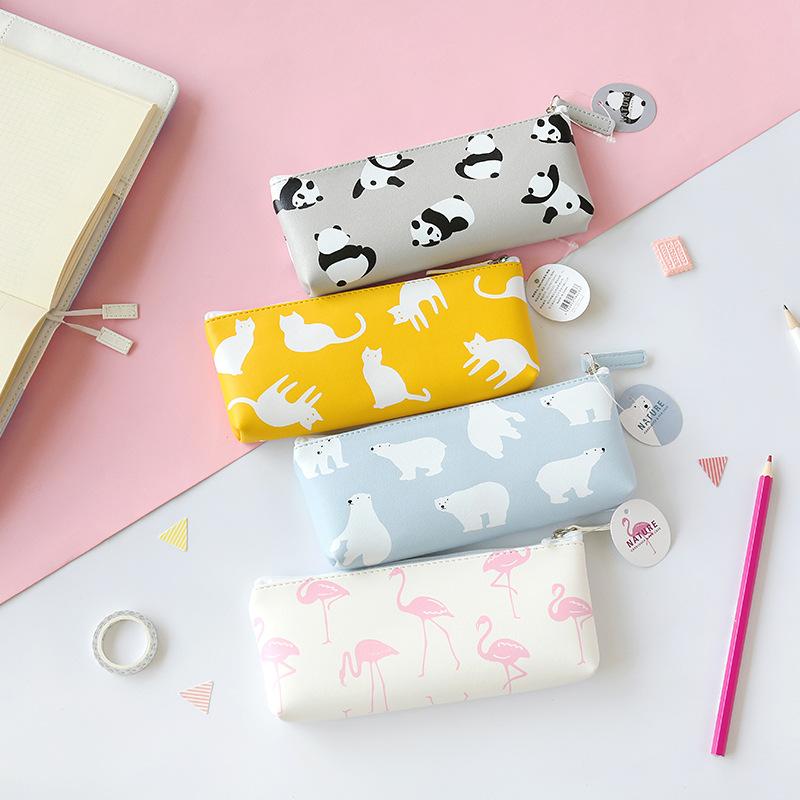 Korean Animal Pencil Case