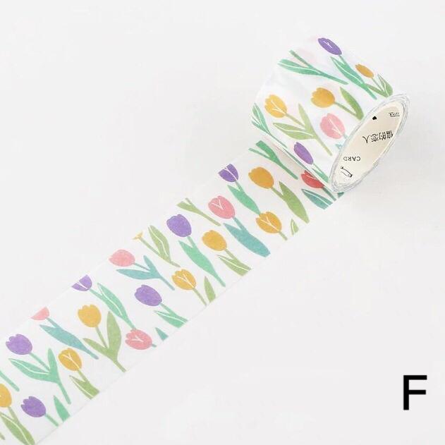 Flower Plant Series Washi Tape