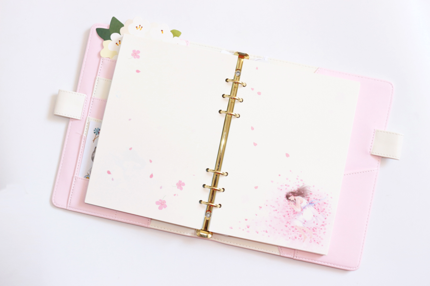 Pink Sakura Planner Refills