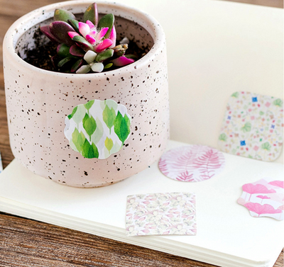 Leaf Pattern Decorative Stickers