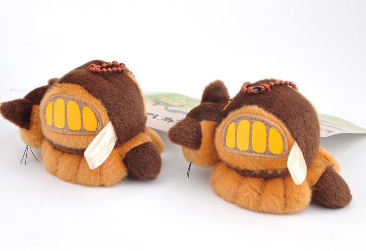 Japanese Studio Ghibli Hayao Miyazaki Anime Totoro Bus Plush Key Chain