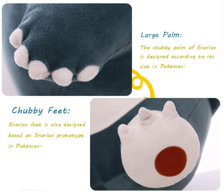 Kawaii Snorlax Anime Plush Toys