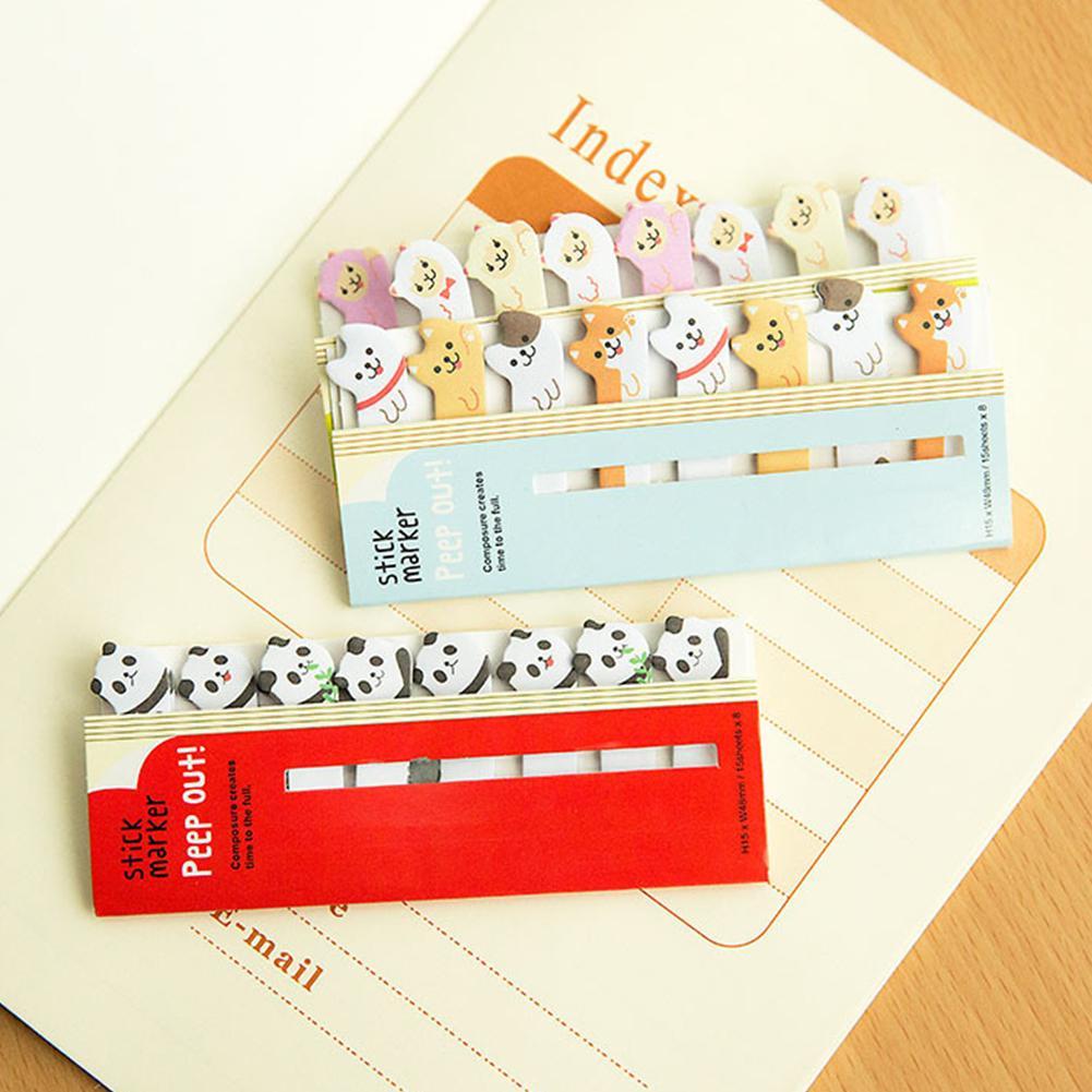 Kawaii Animals Memo Pad Stickers