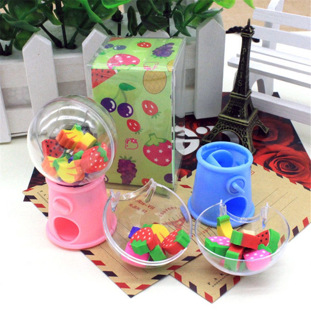 Mini Fruit Gashapon Eraser