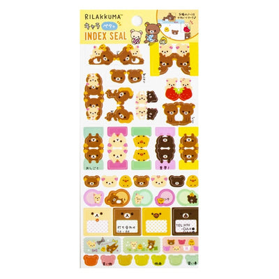 Kawaii Japanese Sumikko Gurashi and Rilakkuma Bear Plastic Stickers
