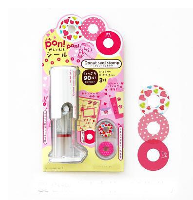 Donuts Hole Punch Reinforcing Protection Sticker