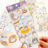 Kawaii My Neighbor Totoro Cartoon 3D Diary Stickers