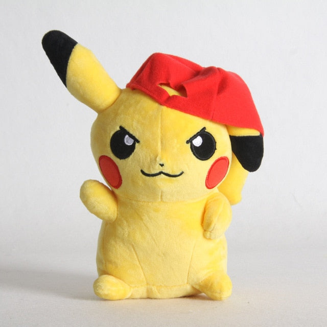 Japanese Takara Tomy Pokemon Pikachu Family Plush Toys