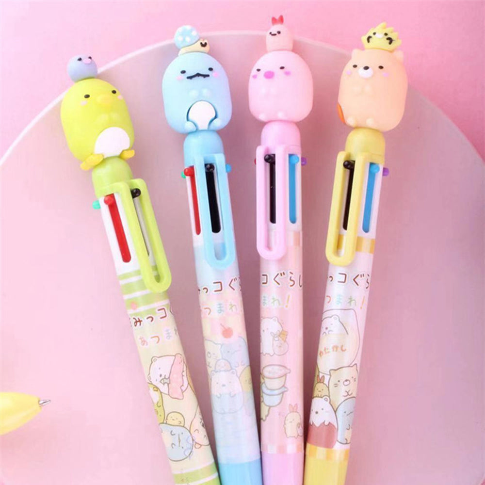 Kawaii Sumikko Gurashi 6 in 1 Multi-Color Ballpoint Pen