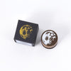 Moon Series Wooden Rubber Stamps Set
