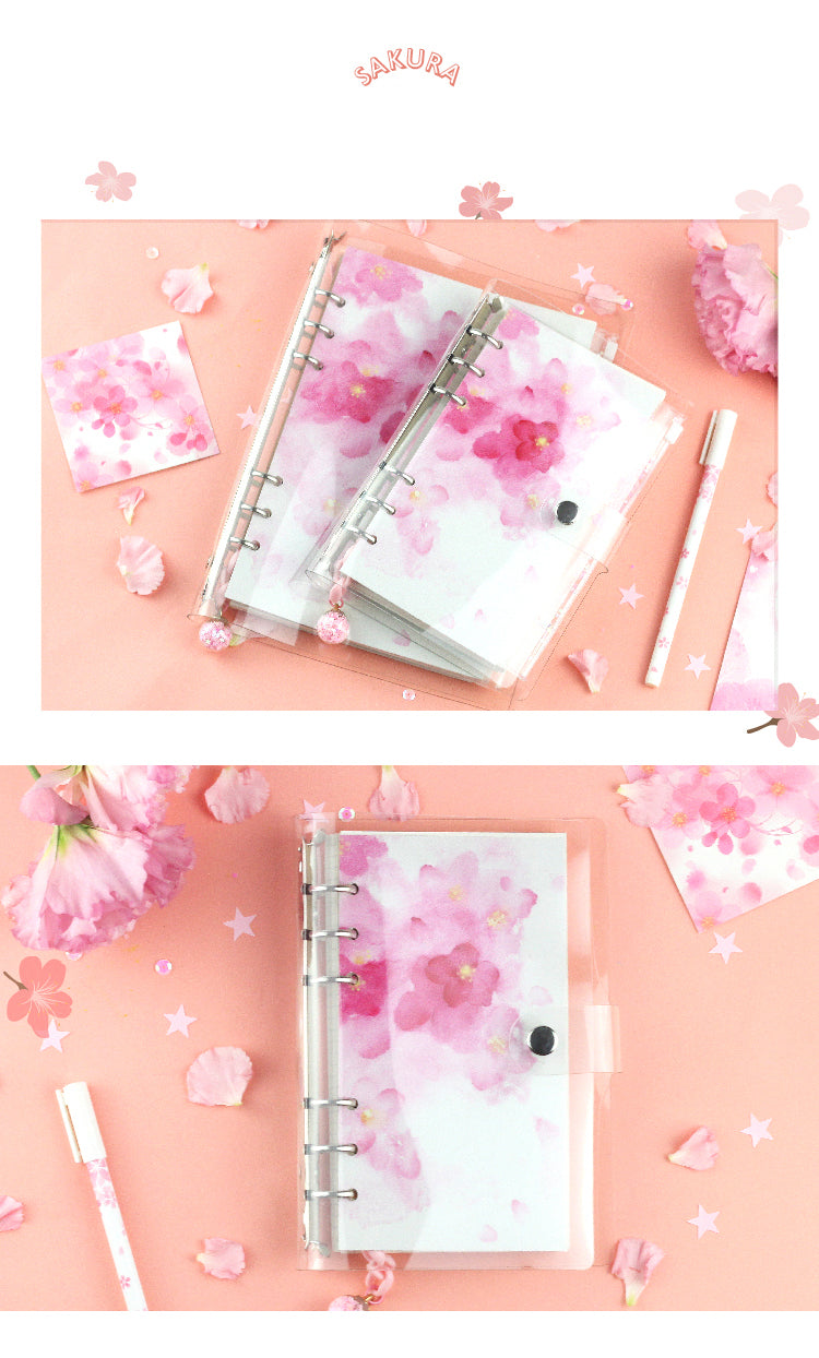 Kawaii Japanese Style A6 Spiral Notebook Planner Set