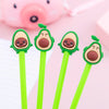 Happy Face Avocado Gel Pen Set (4 pcs/lot)
