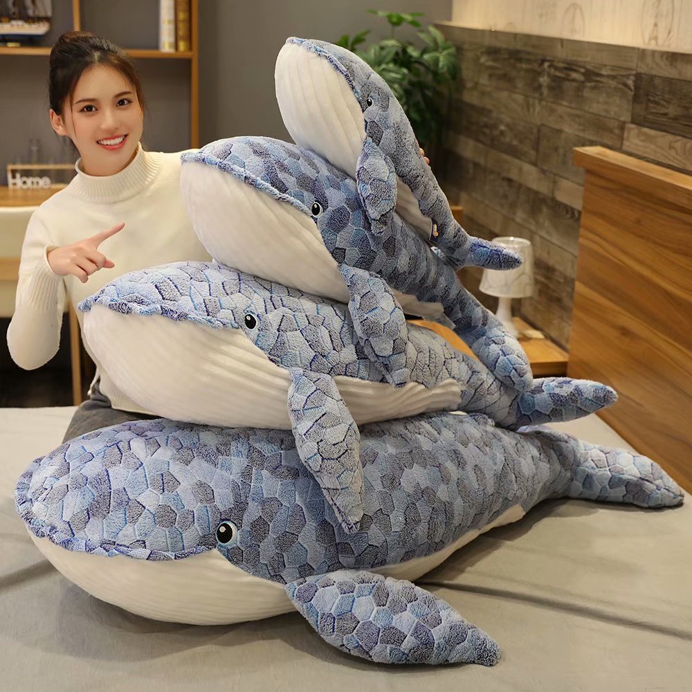 Giant Deep Sea Whale Plush Toy