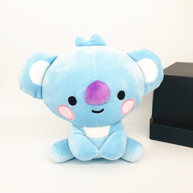BT21 Universe Line Friends Koya Blue Koala Bear Plush Stuffed Animal BTS  Kawaii