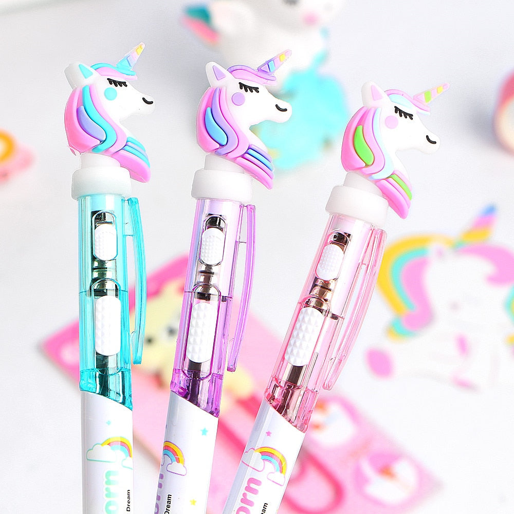 Lighting Rainbow Unicorn Pen