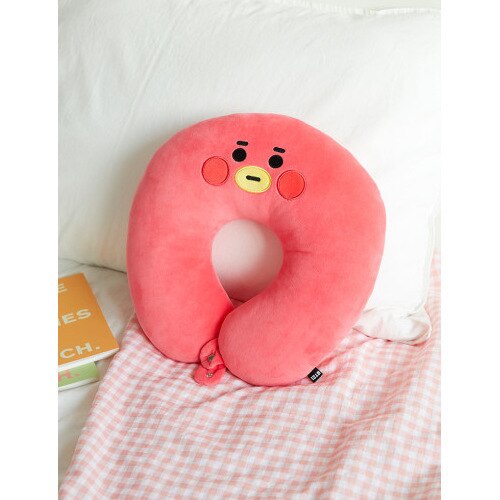 Kawaii BTS Plush Doll U Shaped Travel Pillows