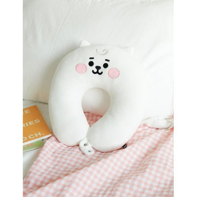 Kawaii BTS Plush Doll U Shaped Travel Pillows