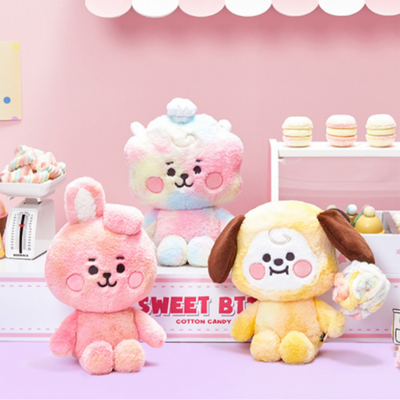 BTS Cotton Candy Plush Toy - Cutsy World