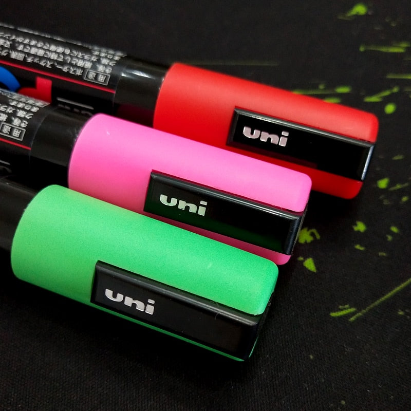 UNI POSCA PC-1M PC-3M PC-5M Set MARKER / GRAFFITI PEN