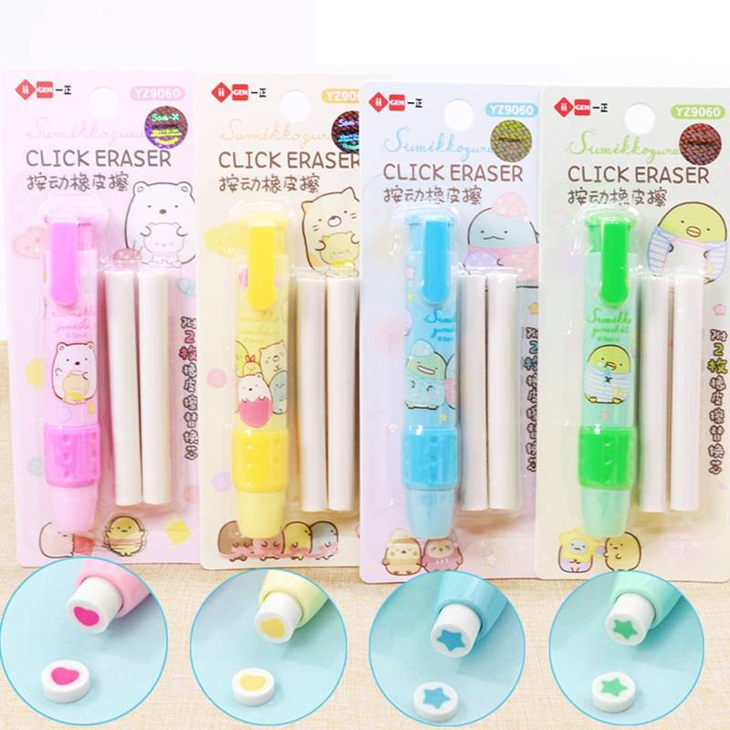 SUMIKKO GURASHI Animal Eraser With Refills Package