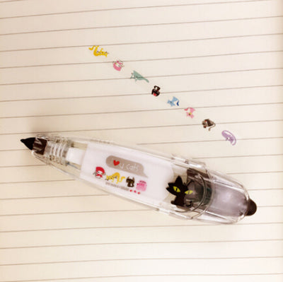 Kawaii Press Type Decorative Tape Pen - Japanese Kawaii Pen Shop - Cutsy  World