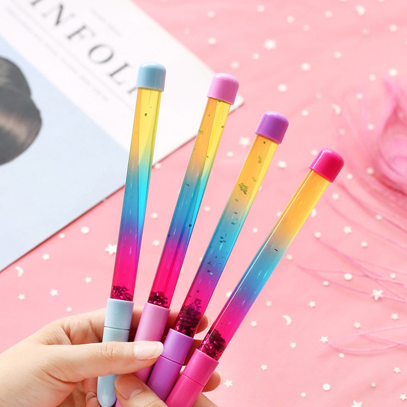 Magical Rainbow Stick Ballpoint Pen - Japanese Kawaii Pen Shop