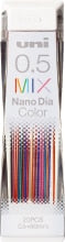 Uni Nano Dia Color 0.5mm Colored Mechanical Pencil Leads Refills