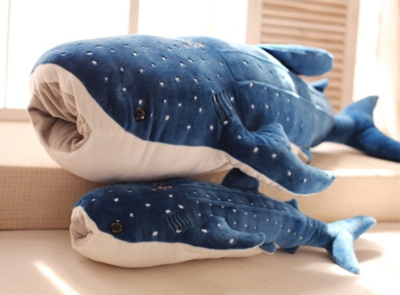 Blue Whale Shark Baby Soft Pillow Doll