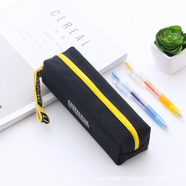 Slogan Design Zipper Pencil Case