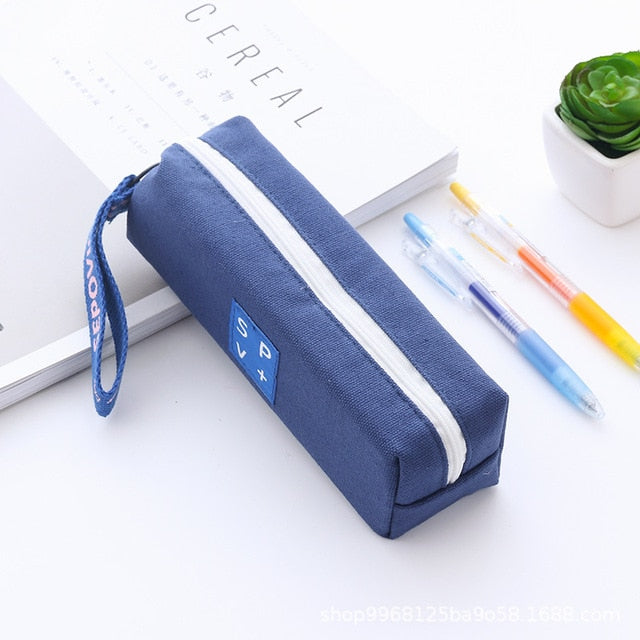 Slogan Design Zipper Pencil Case