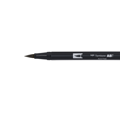 Tombow ABT Dual Brush Pen - Black